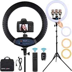 Ringlight - Tripod Stand Selfie Ring for Video Shooting